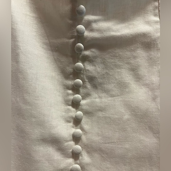 NWT Banana Republic Linen Blend midi skirt - Picture 4 of 6